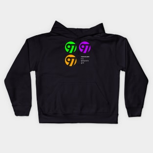 Quadrants Shirt Kids Hoodie